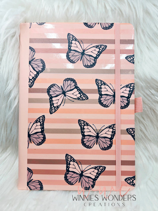 8.5 x 5.5 Notebook/Journal w/ Pen Holder