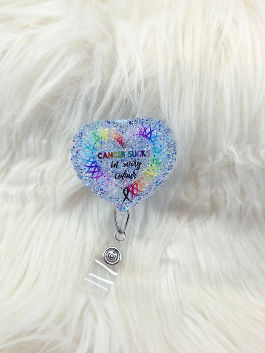 Cancer Sucks Badge Reel