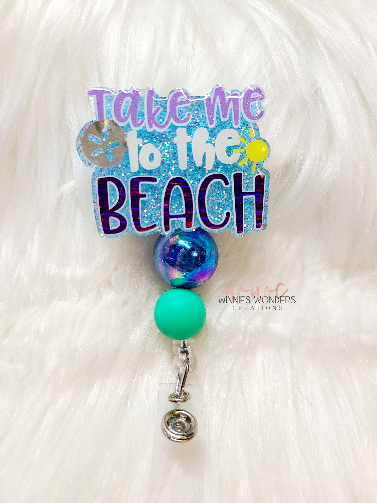 Beach Badge Reel