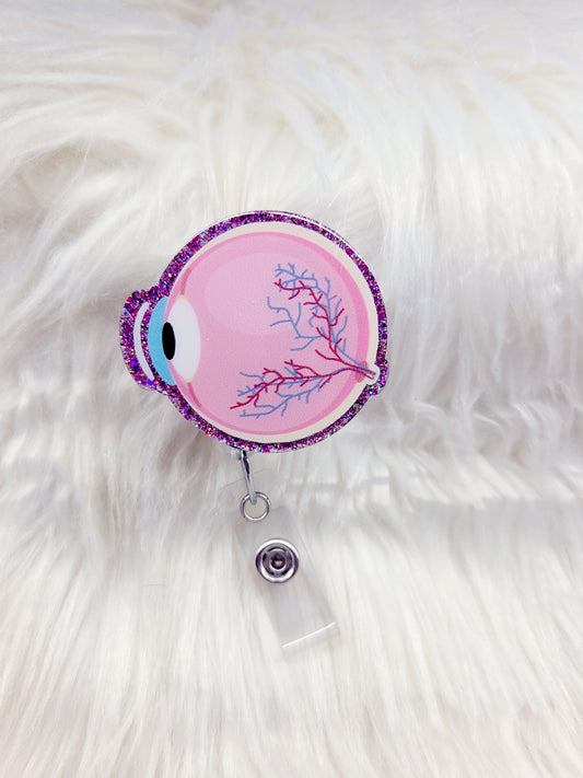 Anatomical Eye Badge Reel