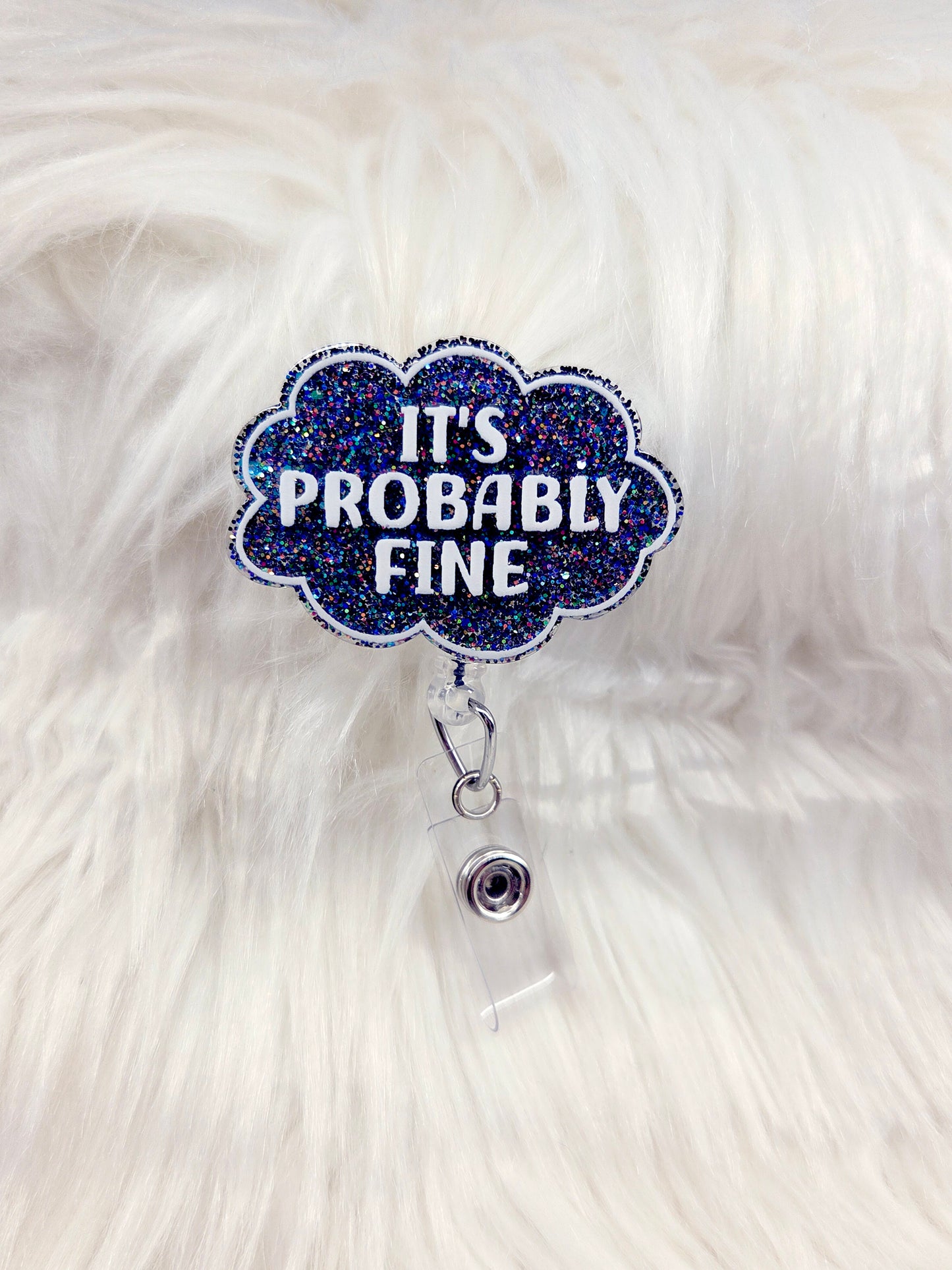Black Cloud Badge Reel