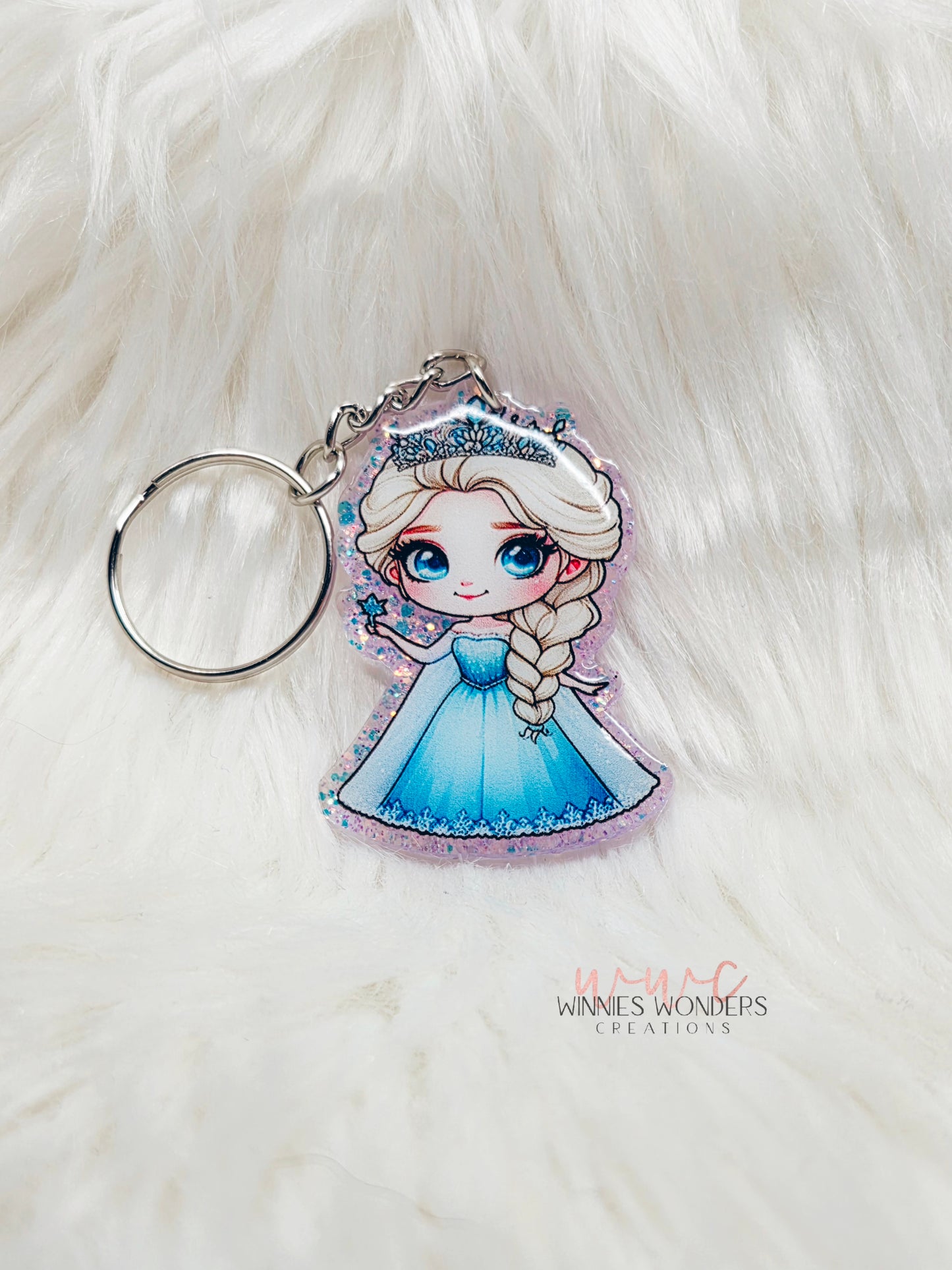 Ice Princess Keychain