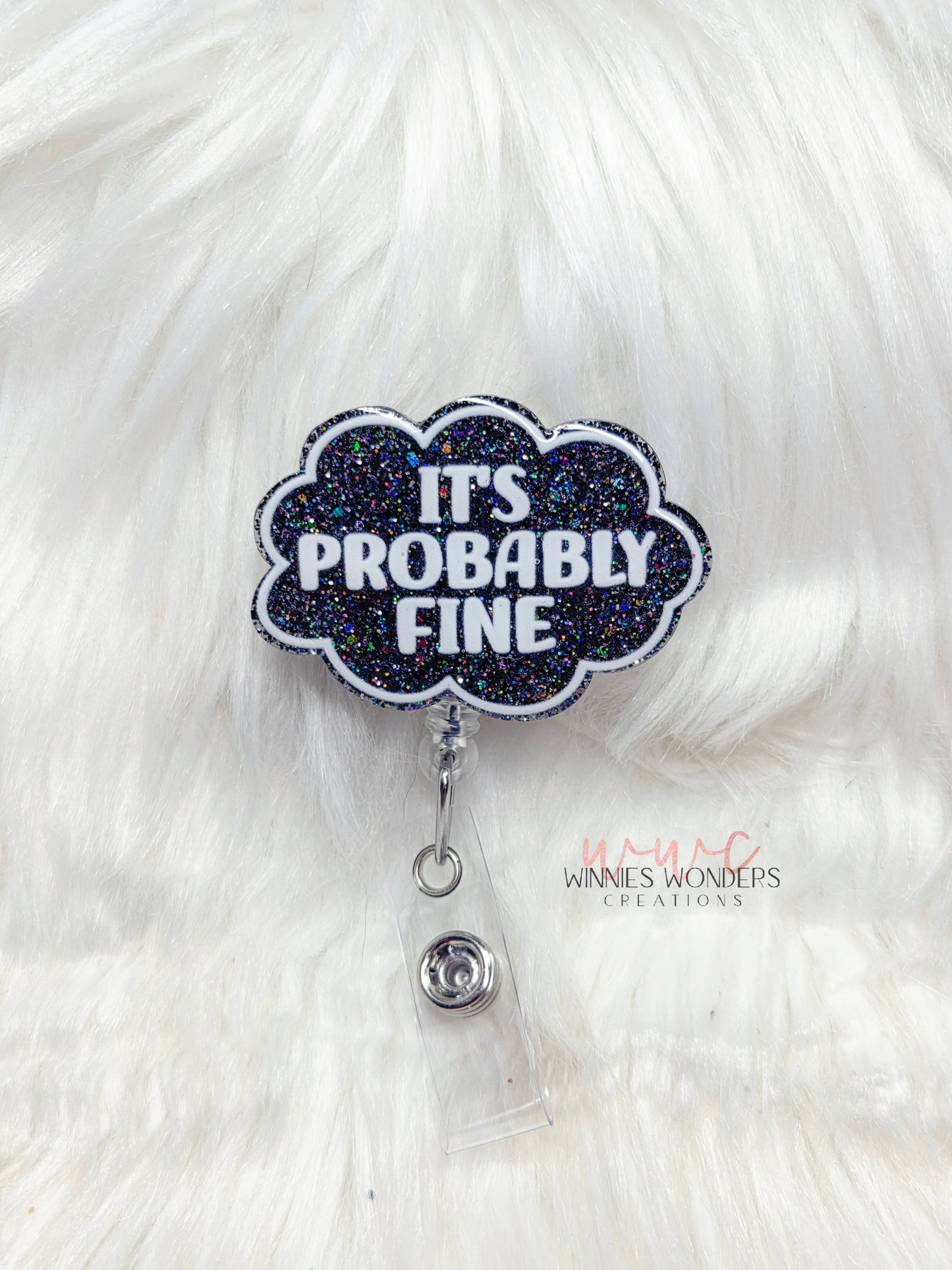Black Cloud Badge Reel