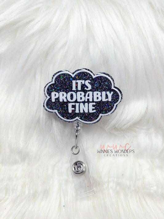 Black Cloud Badge Reel