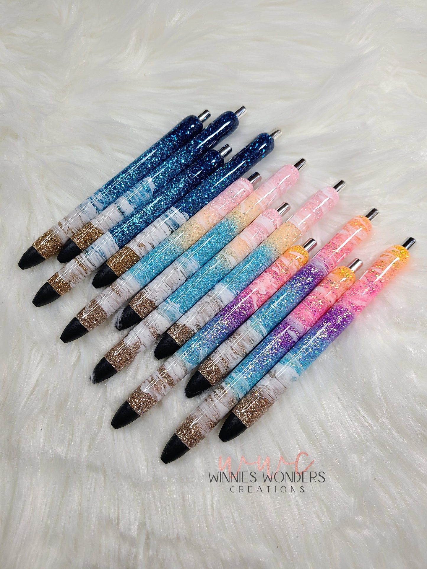 Beach Glitter Pens – Winnies Wonders Creations