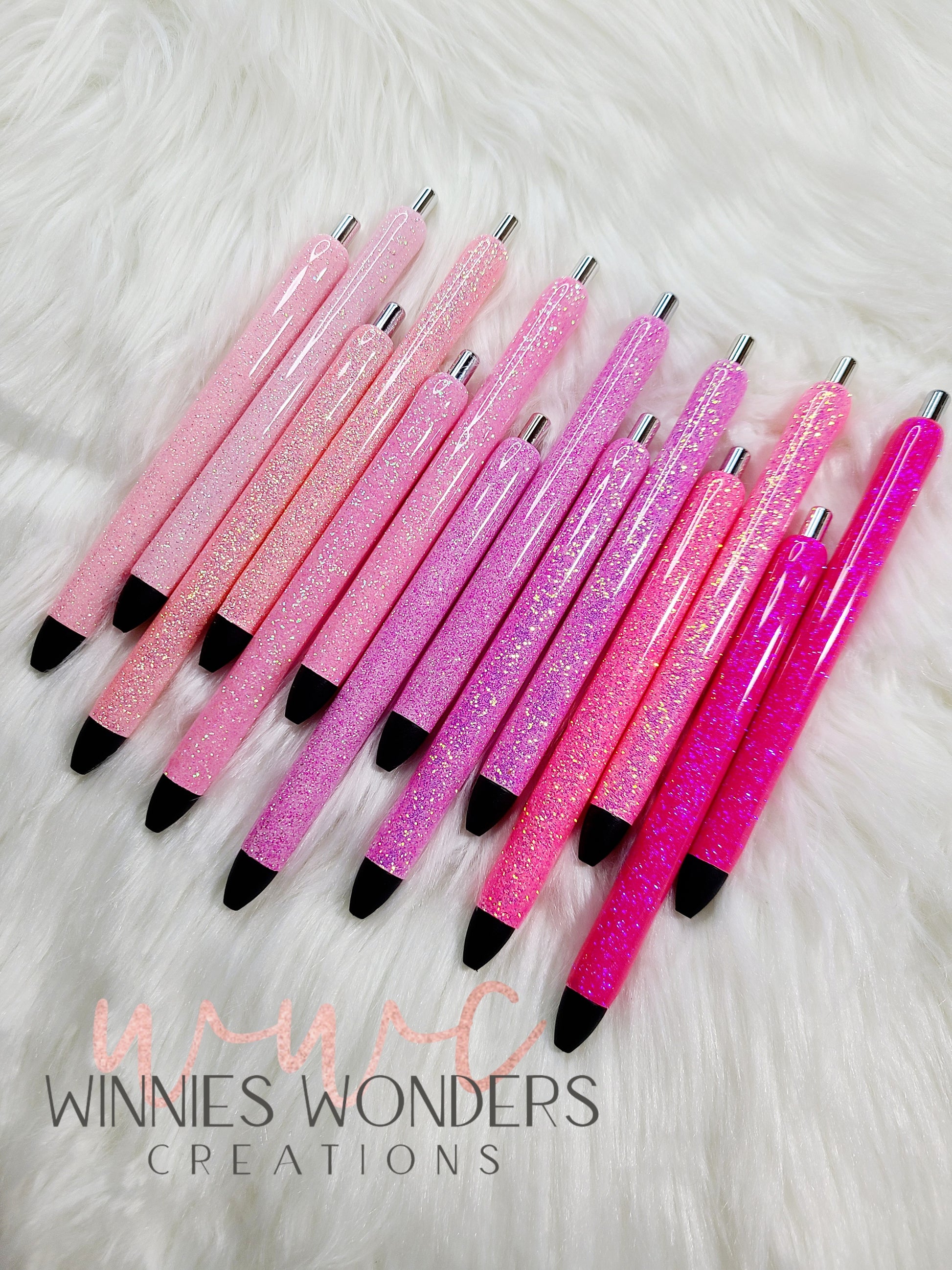 Purple Glitter Pens – Winnies Wonders Creations