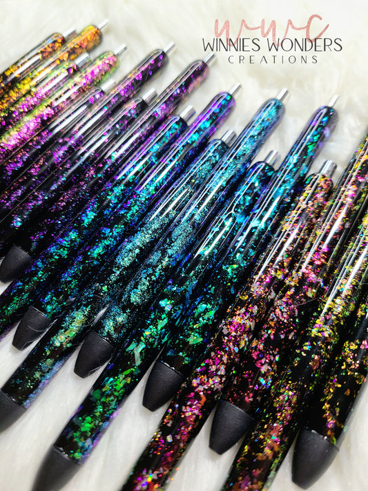 Chrome Flakes Pens
