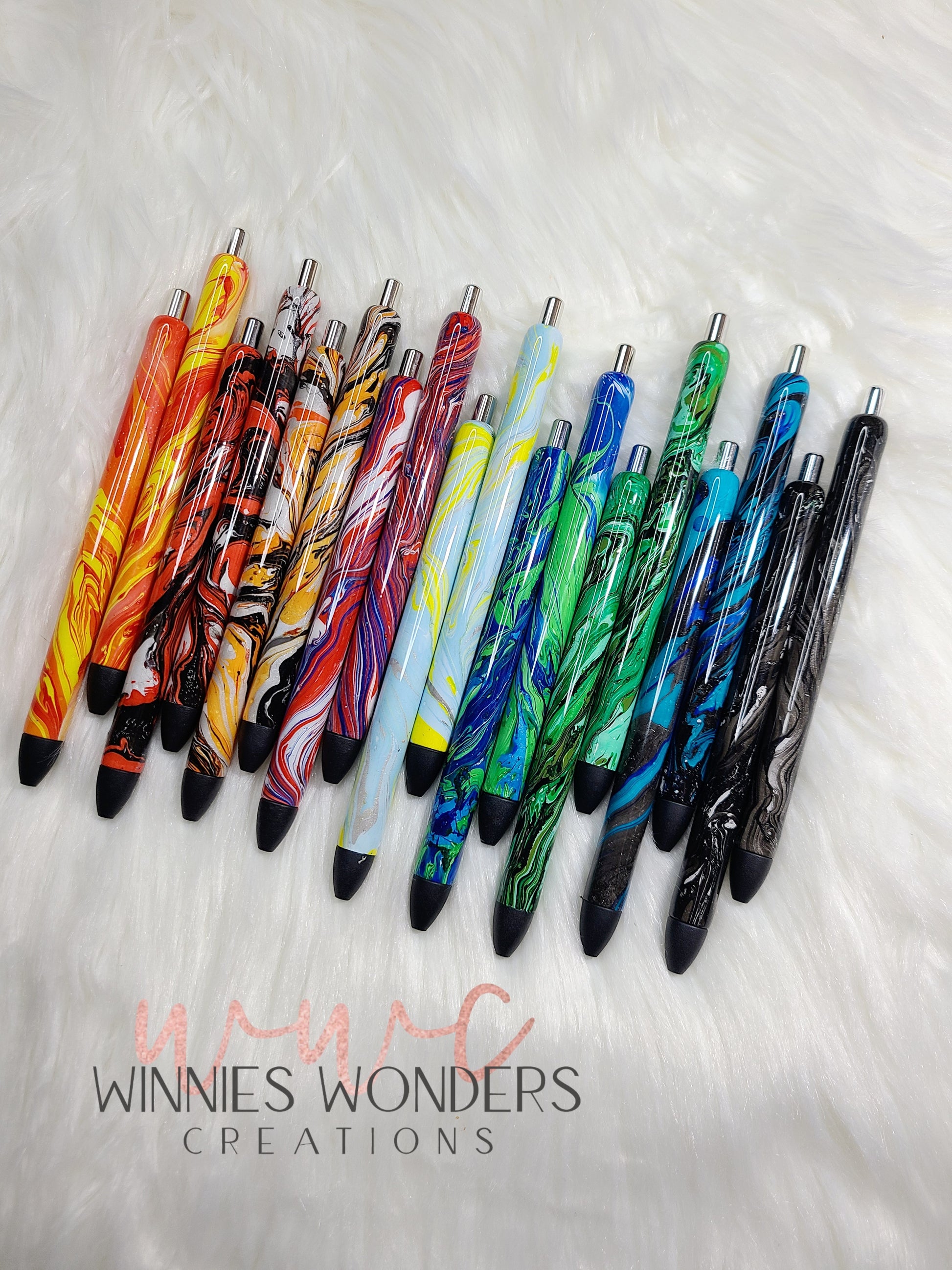 Beach Glitter Pens – Winnies Wonders Creations