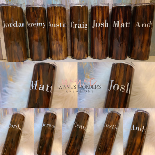 Wood Grain Tumbler
