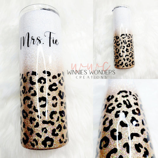 Leopard Ombre Tumbler