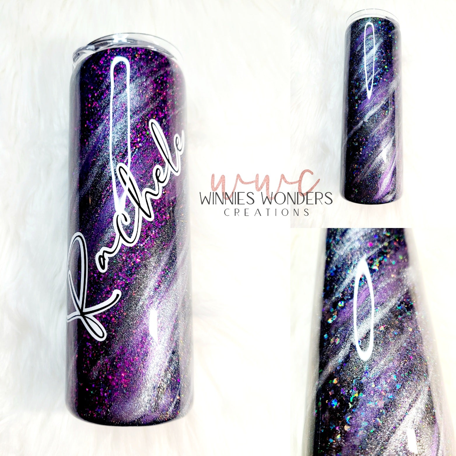 Custom - Purple Milky Way Tumbler