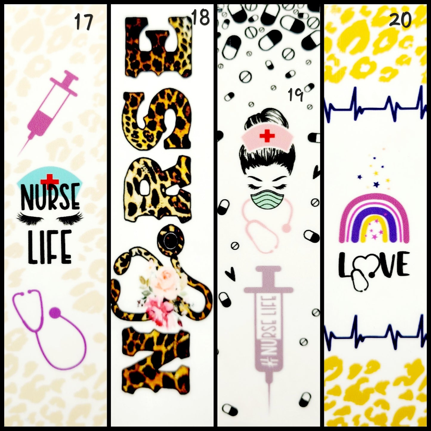 "Life" Pen Wraps (Nurse, CNA, Rad Tech, Mom, and Dog Mom)