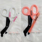 Glittered Trauma Shears with Matching Pen